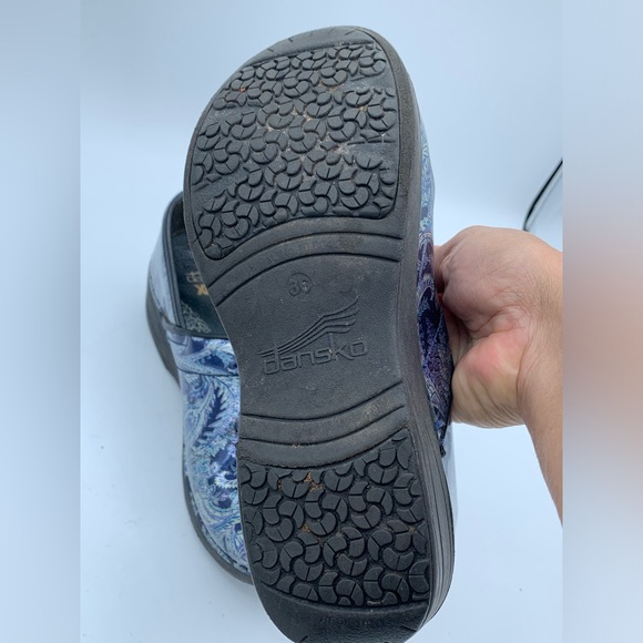DANSKO BLUE SHOES CLOG SIZE 36 - Picture 2 of 5
